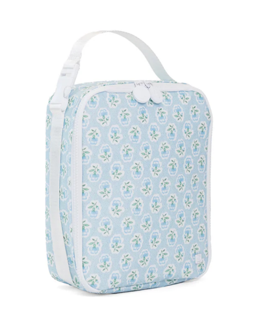 TRVL Insulated Lunch Bag - Petite Fleur Blue