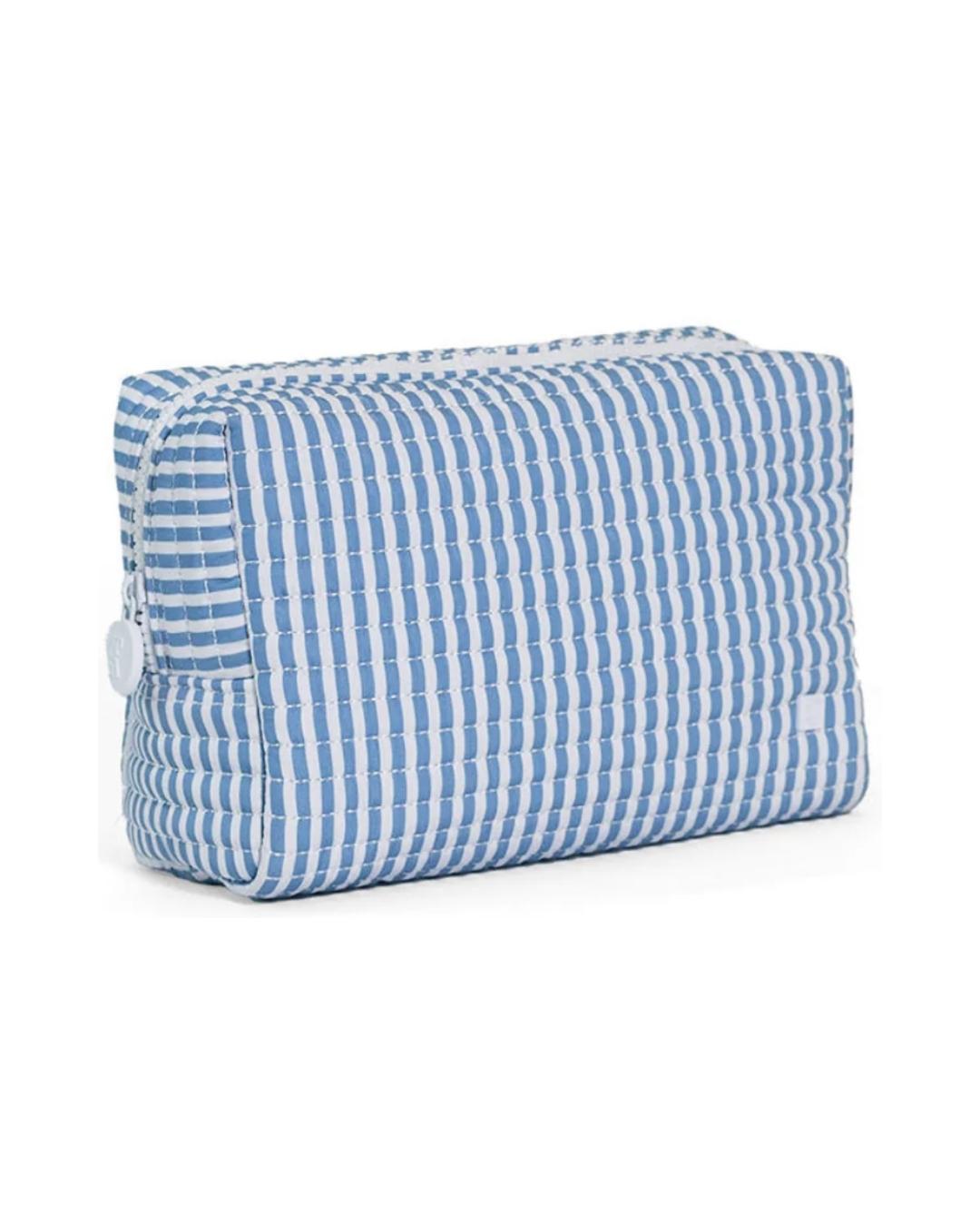 TRVL Quilted Stroller Bag Bundle - Pimlico Stripe Chambray