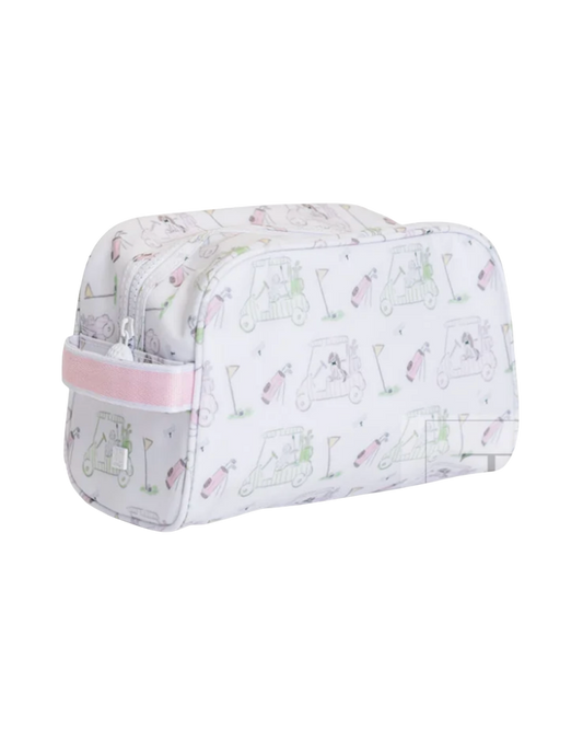 TRVL Stowaway Toiletry Bag - Putt Putt Pink