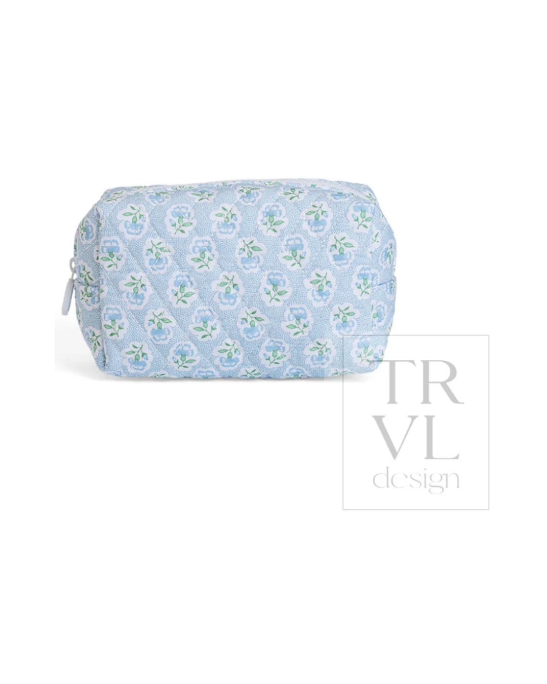 TRVL Quilted Mini Day Bag - Petite Fleur Blue