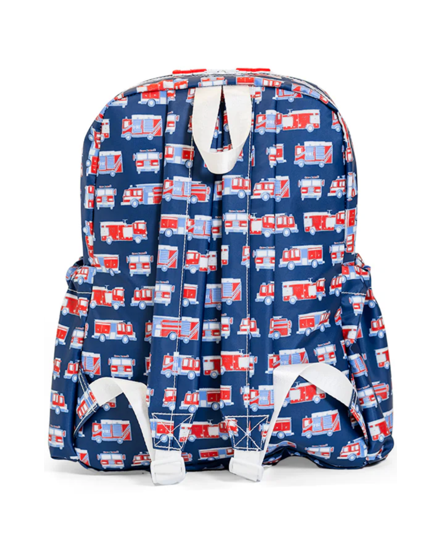 TRVL Backpacker in Fire Engines print - Fire truck print boys school backpack