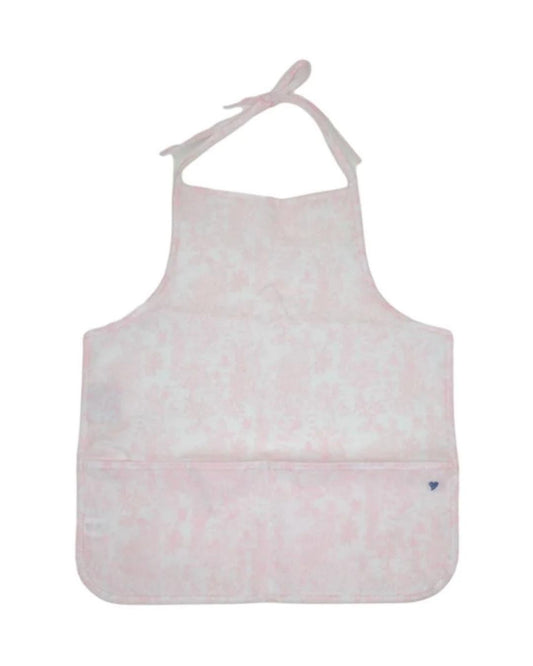 TRVL Apron - Bunny Toile Pink