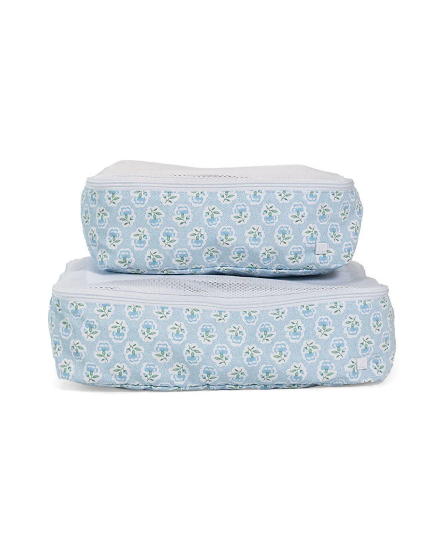 TRVL Mini Squad Packing Cubes - Petite Fleur Blue