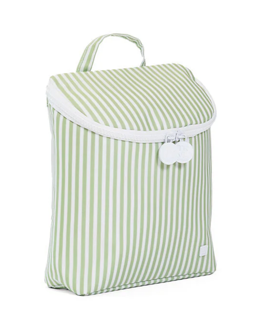 TRVL Take Away Insulated Lunch Bag - Pimlico Stripe Sage