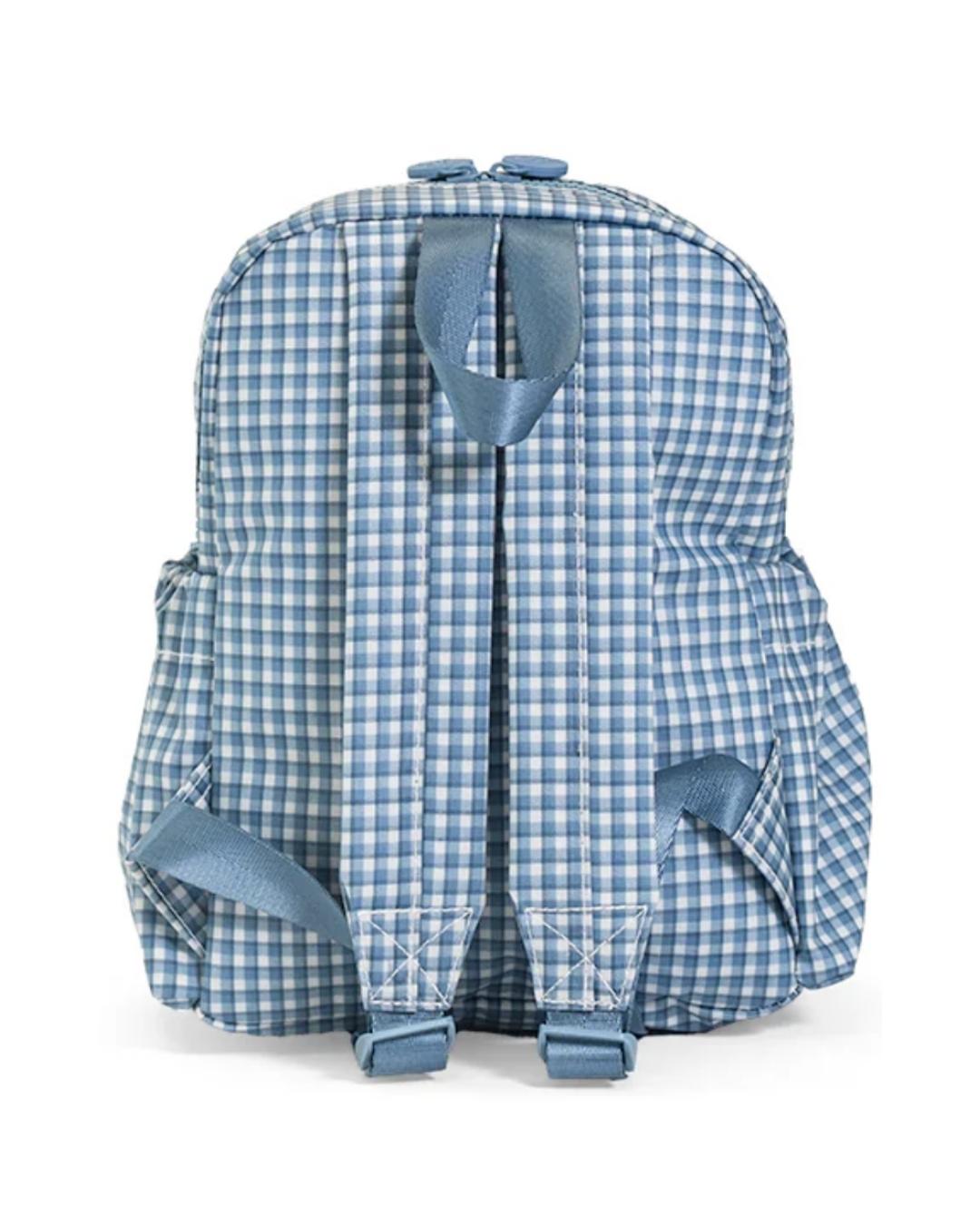 TRVL Mini Backer - Rodeo Check Indigo