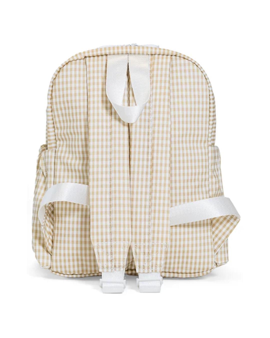 TRVL Mini Backer - Gingham Khaki