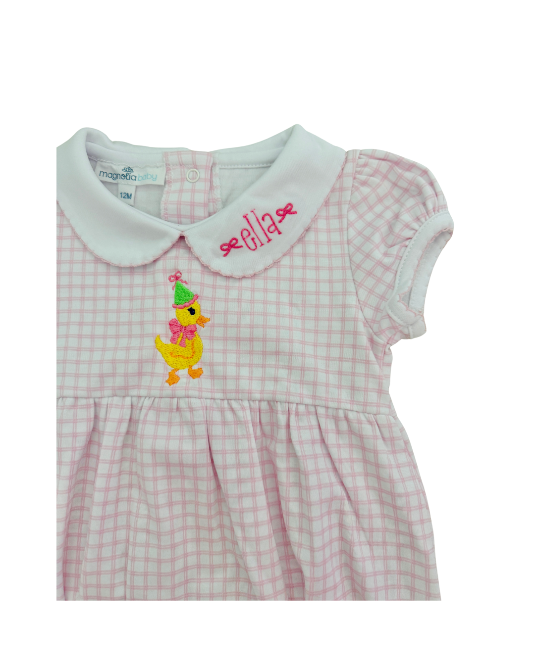 Peek-A-Boo Wishes Collared Bubble - Pink