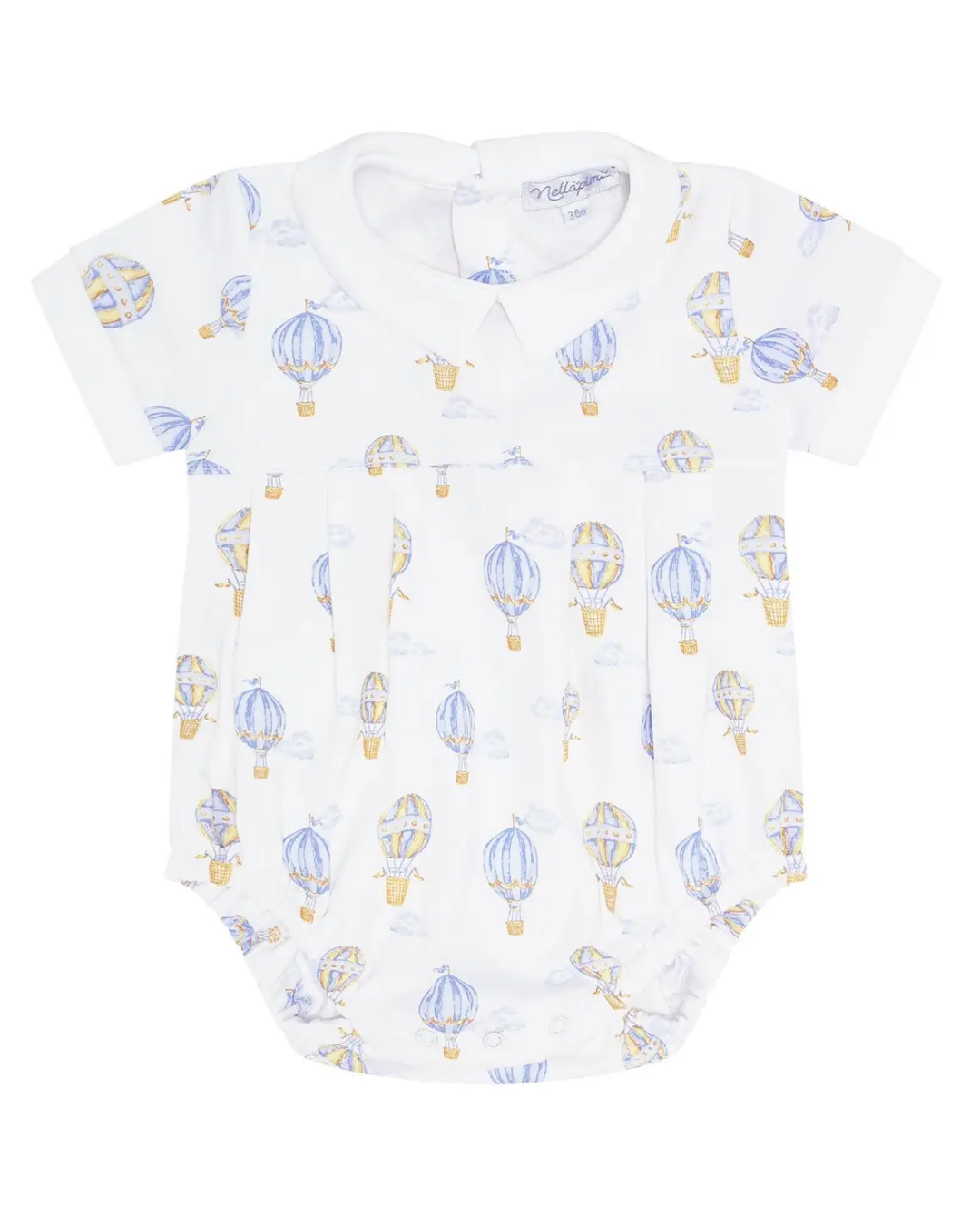 Blue Balloons Print Bubble