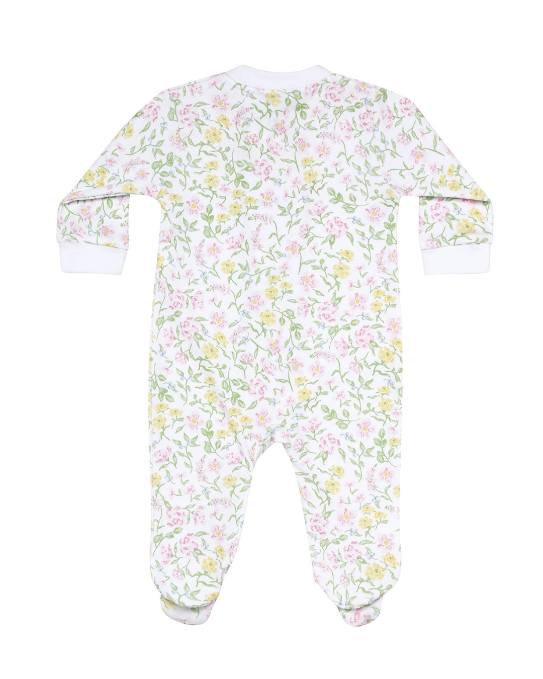 Berry Wildflowers Zipper Footie