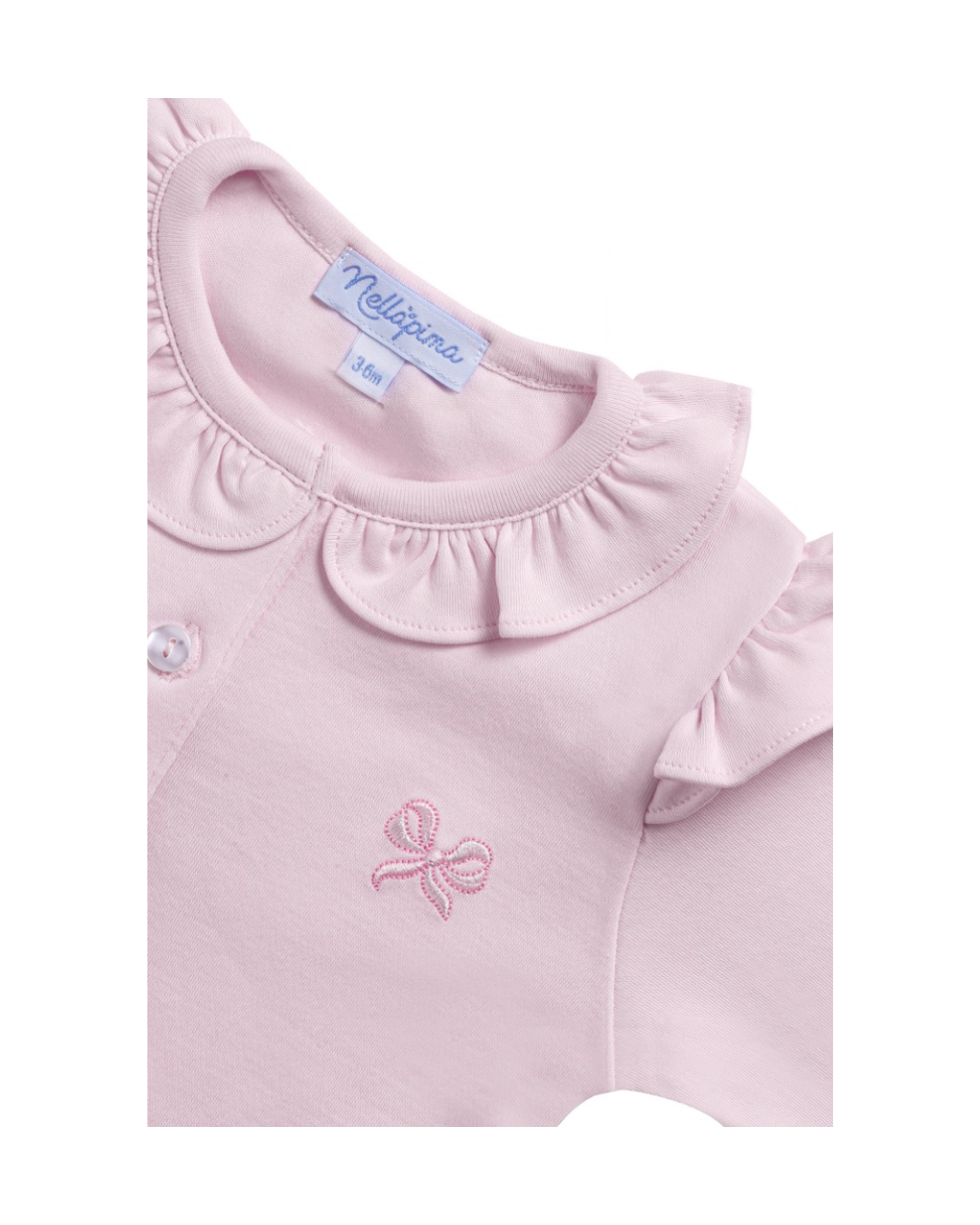 Charming Bows Romper Long Sleeve