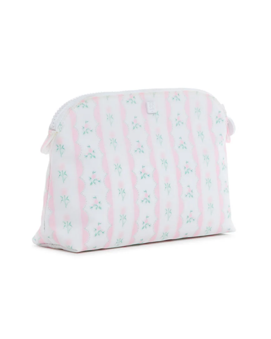 TRVL Goodie Cosmetic Bag - Ribbon Floral Pink