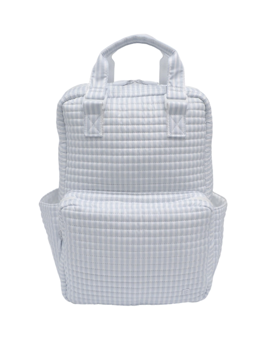 TRVL Quilted All You Need Diaper Bag - Pimlico Stripe Blue