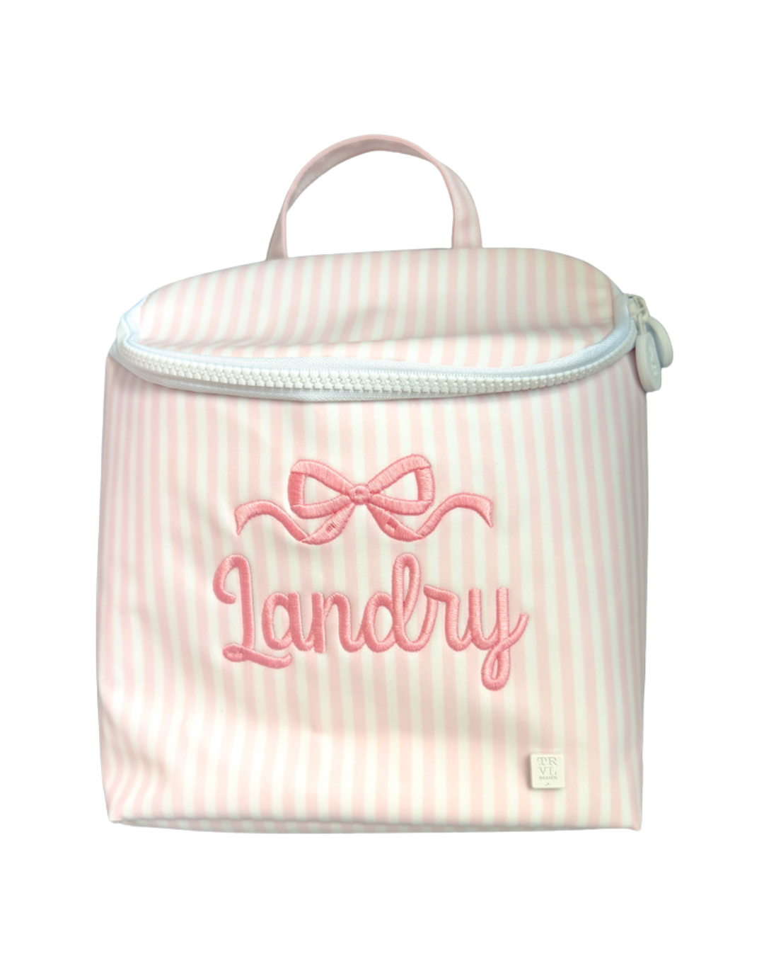 TRVL Take Away Insulated Lunch Bag - Pimlico Stripe Pink