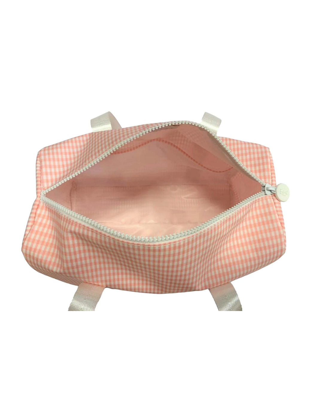 TRVL Mini Duffel Bag Gingham Taffy