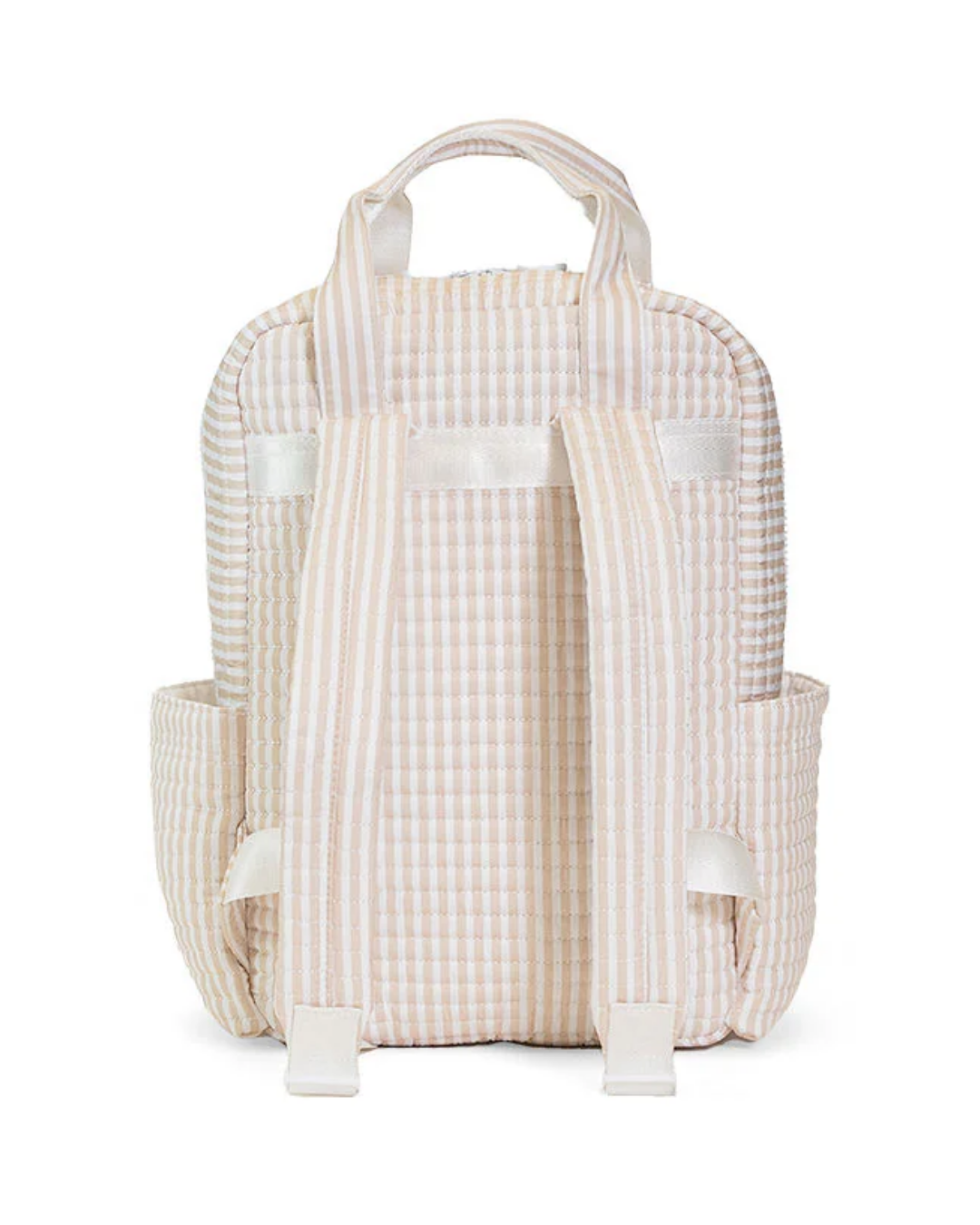 TRVL Quilted All You Need Diaper Bag - Pimlico Stripe Sand