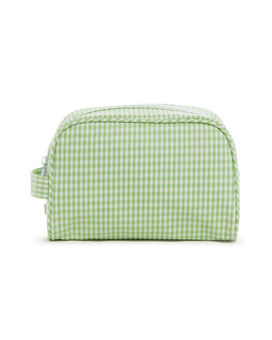 TRVL Stow It Dopp Bag - Gingham Leaf