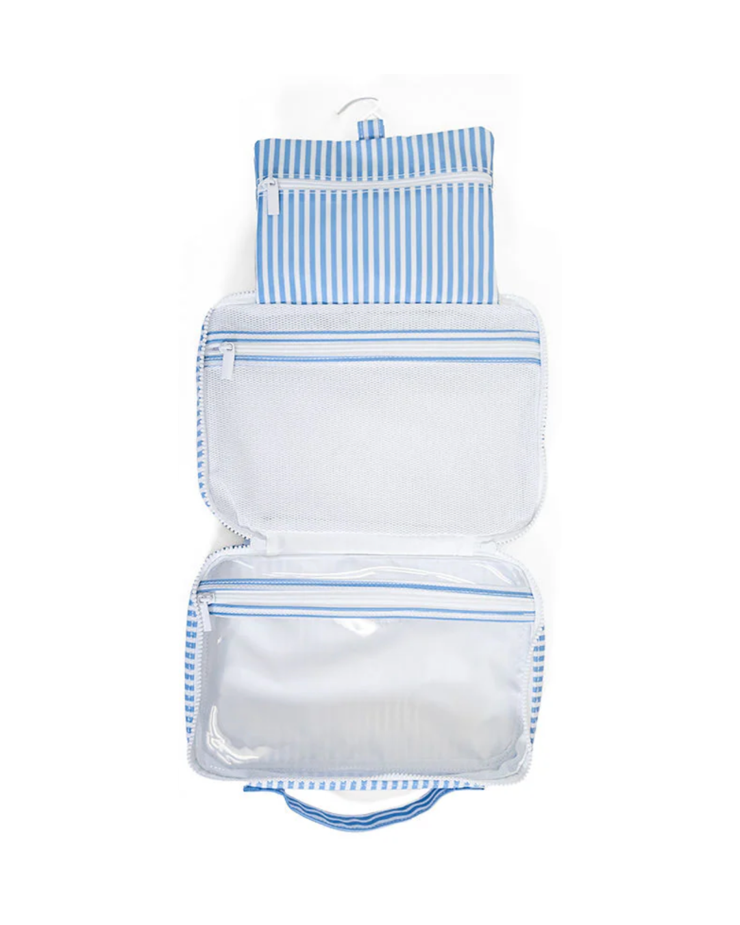 TRVL Bundle Up Hanging Toiletry Bag - Pimlico Stripe Chambray