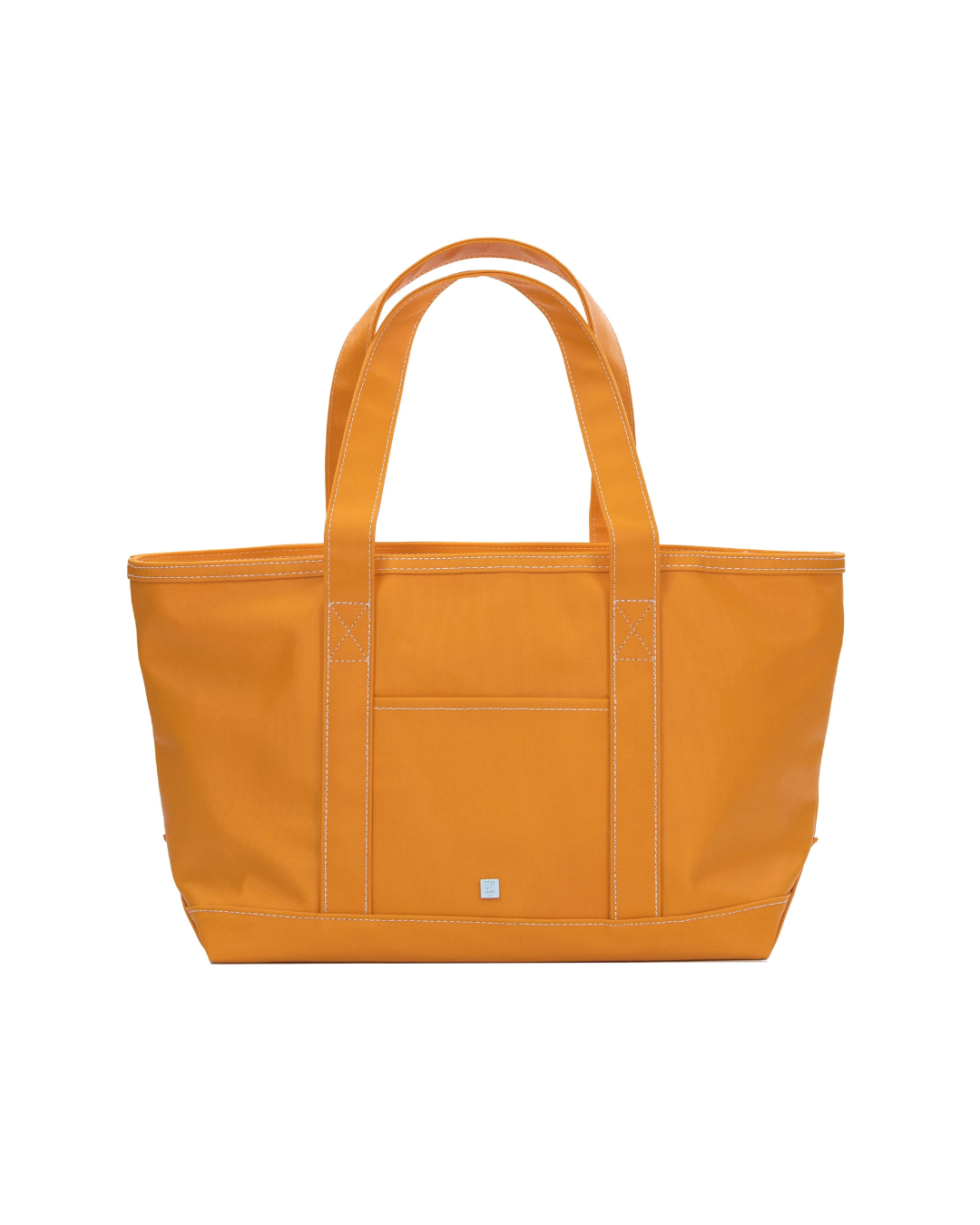 TRVL Medium Tote - Coated Canvas Orange