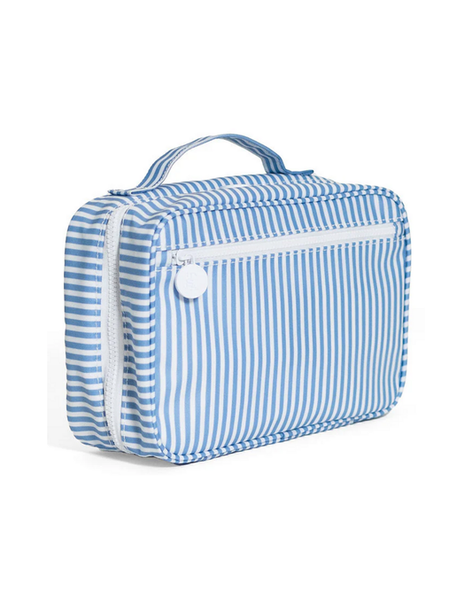 TRVL Bundle Up Hanging Toiletry Bag - Pimlico Stripe Chambray