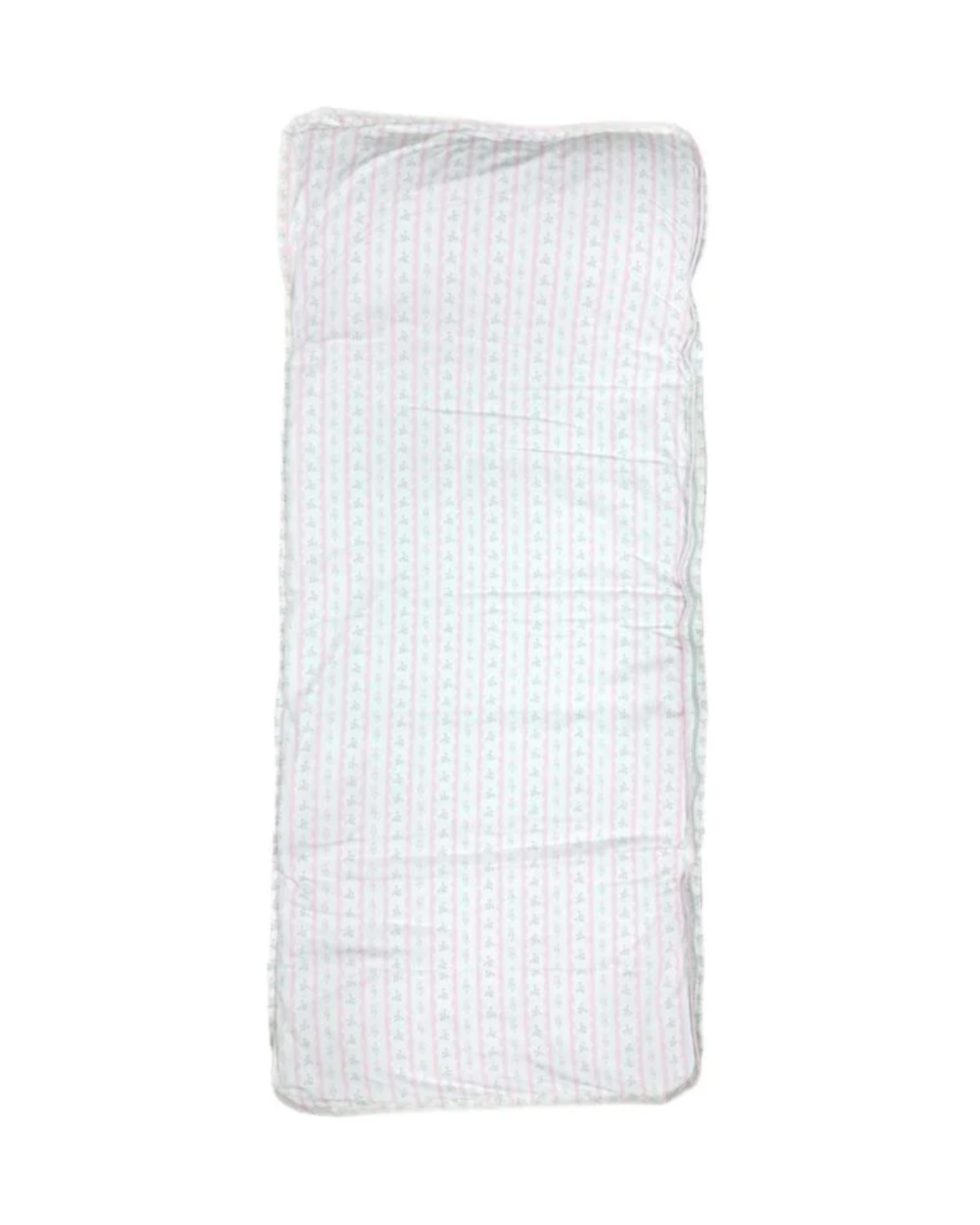 TRVL Nap Mat - Ribbon Floral Pink