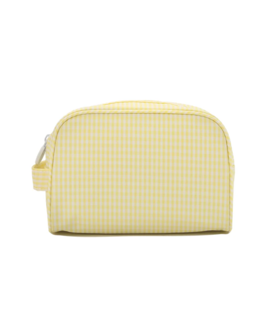 TRVL Stow It Dopp Bag - Gingham Buttercup