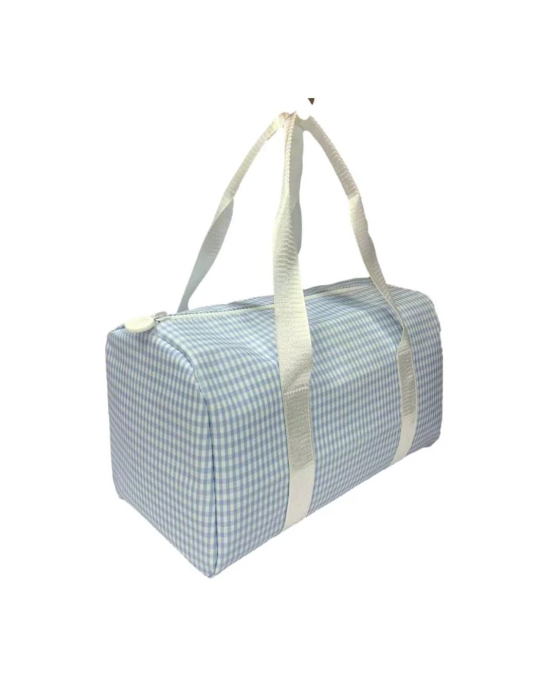 TRVL Mini Duffel Bag Gingham Mist