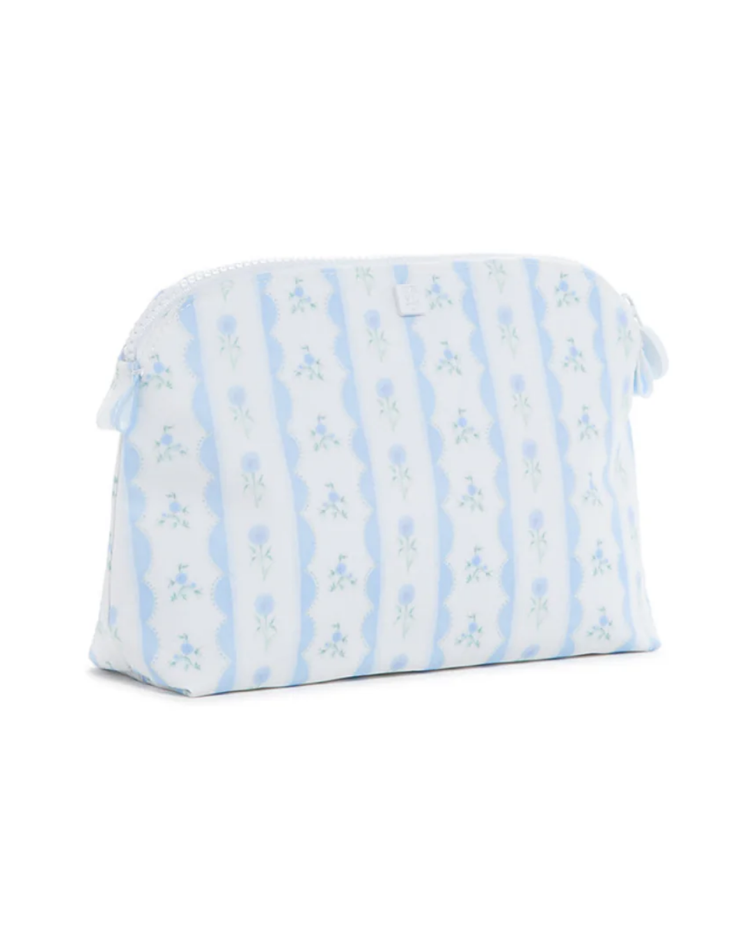 TRVL Goodie Cosmetic Bag - Ribbon Floral Blue