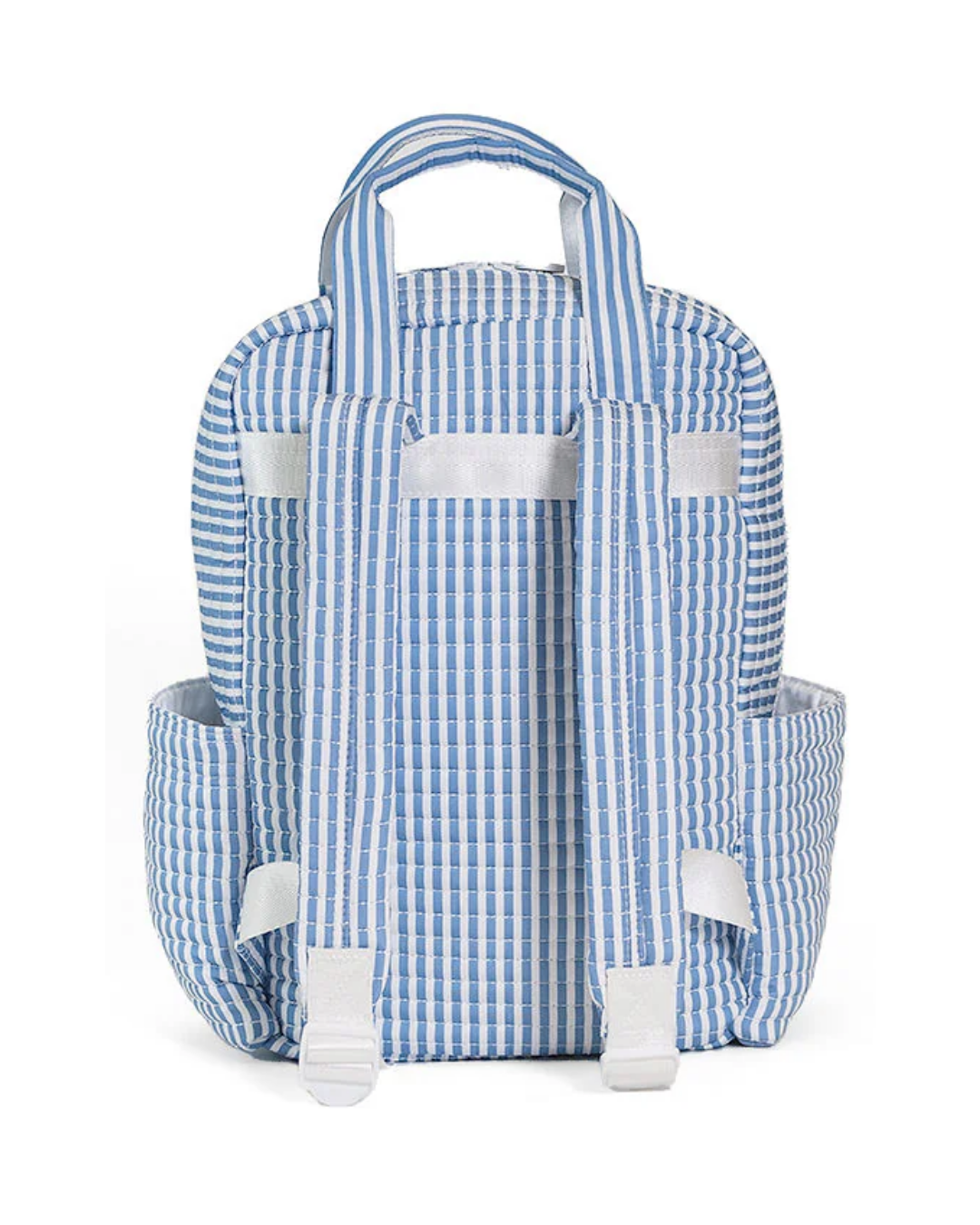 TRVL Quilted All You Need Diaper Bag - Pimlico Stripe Chambray