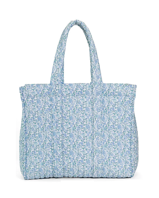 TRVL Quilted Go Go Tote - Lightweight quilted tote bag for moms and kids