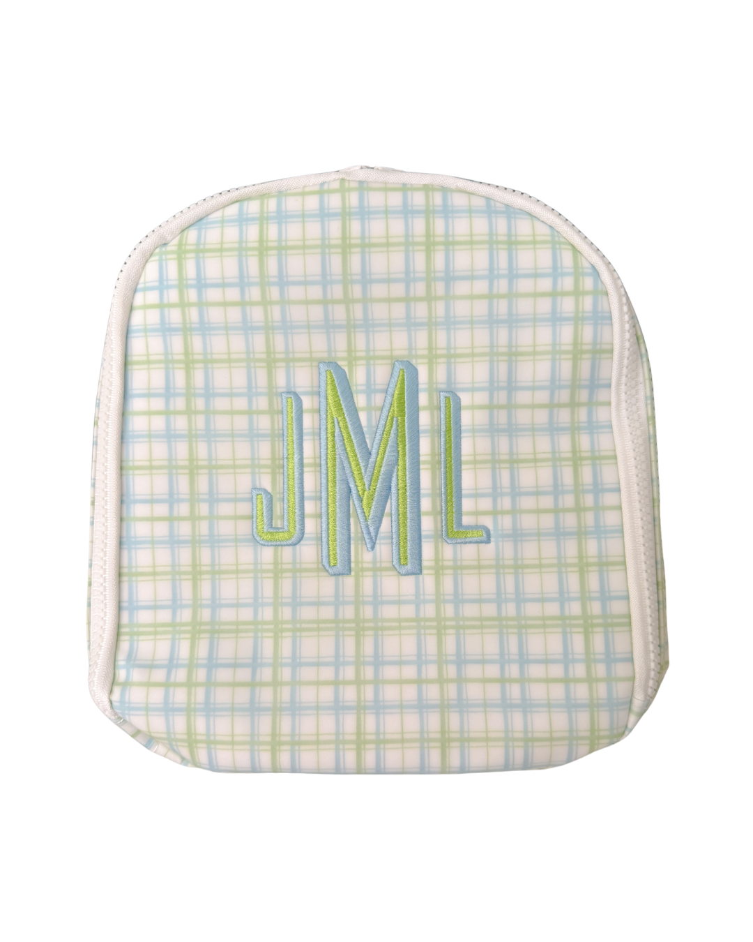 TRVL Bring It Lunch Bag - Classic Plaid Green