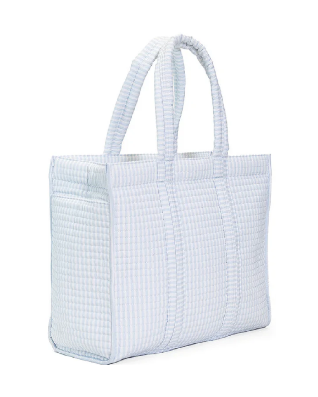 TRVL Quilted Go Go Tote - Pimlico Stripe Blue