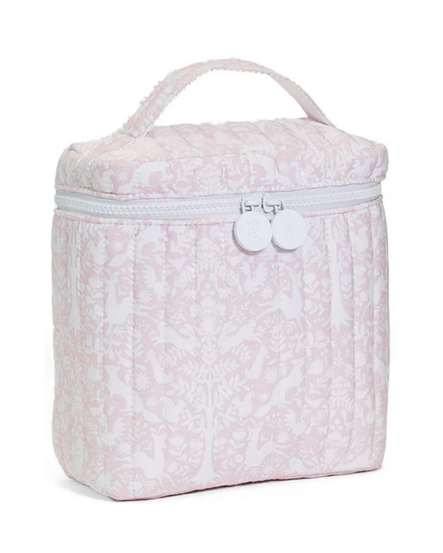 TRVL Quilted Go Go Insulated Lunch Bag - Woodland Pink