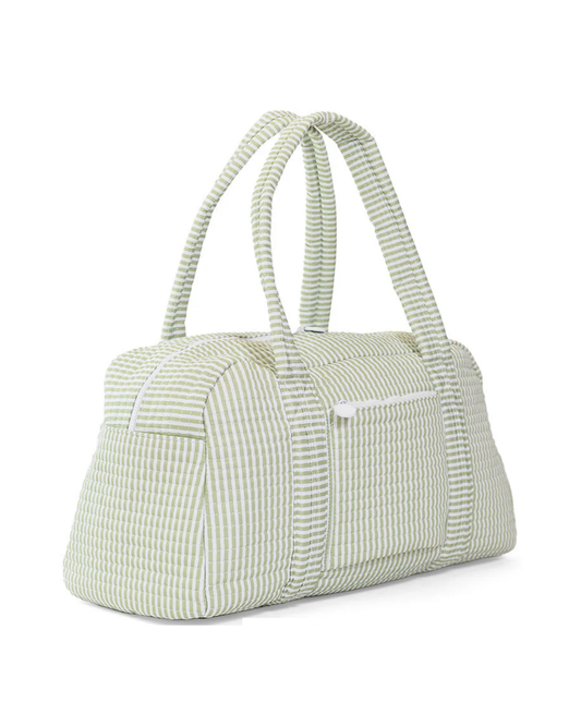 TRVL Quilted Grande Duffel - Pimlico Stripe Sage