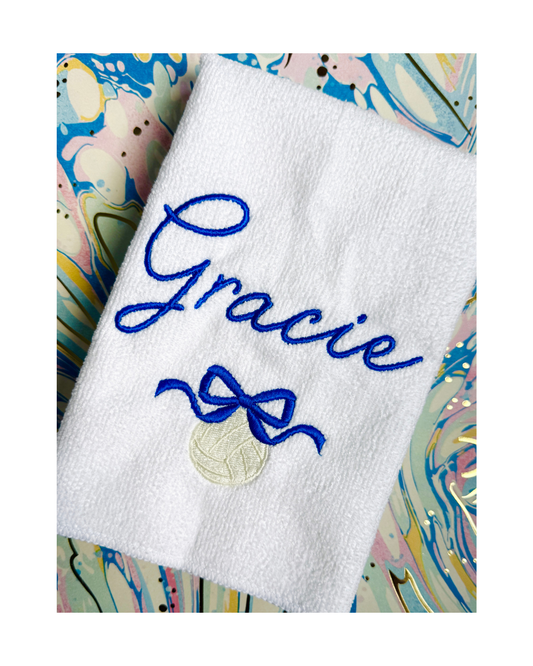 Monogrammed Sport Towel