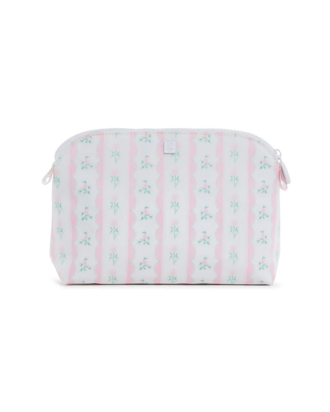TRVL Goodie Cosmetic Bag - Ribbon Floral Pink