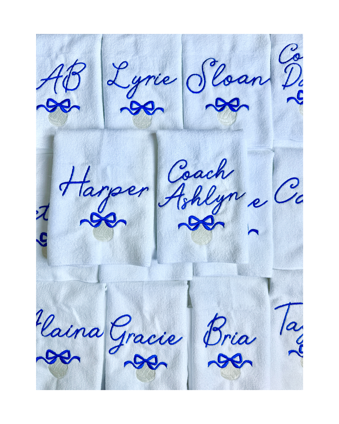 Monogrammed Sport Towel