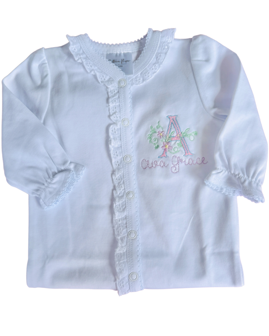 Baby Lace Footie