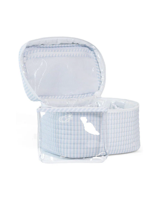 TRVL Quilted Train Set - Pimlico Stripe Blue