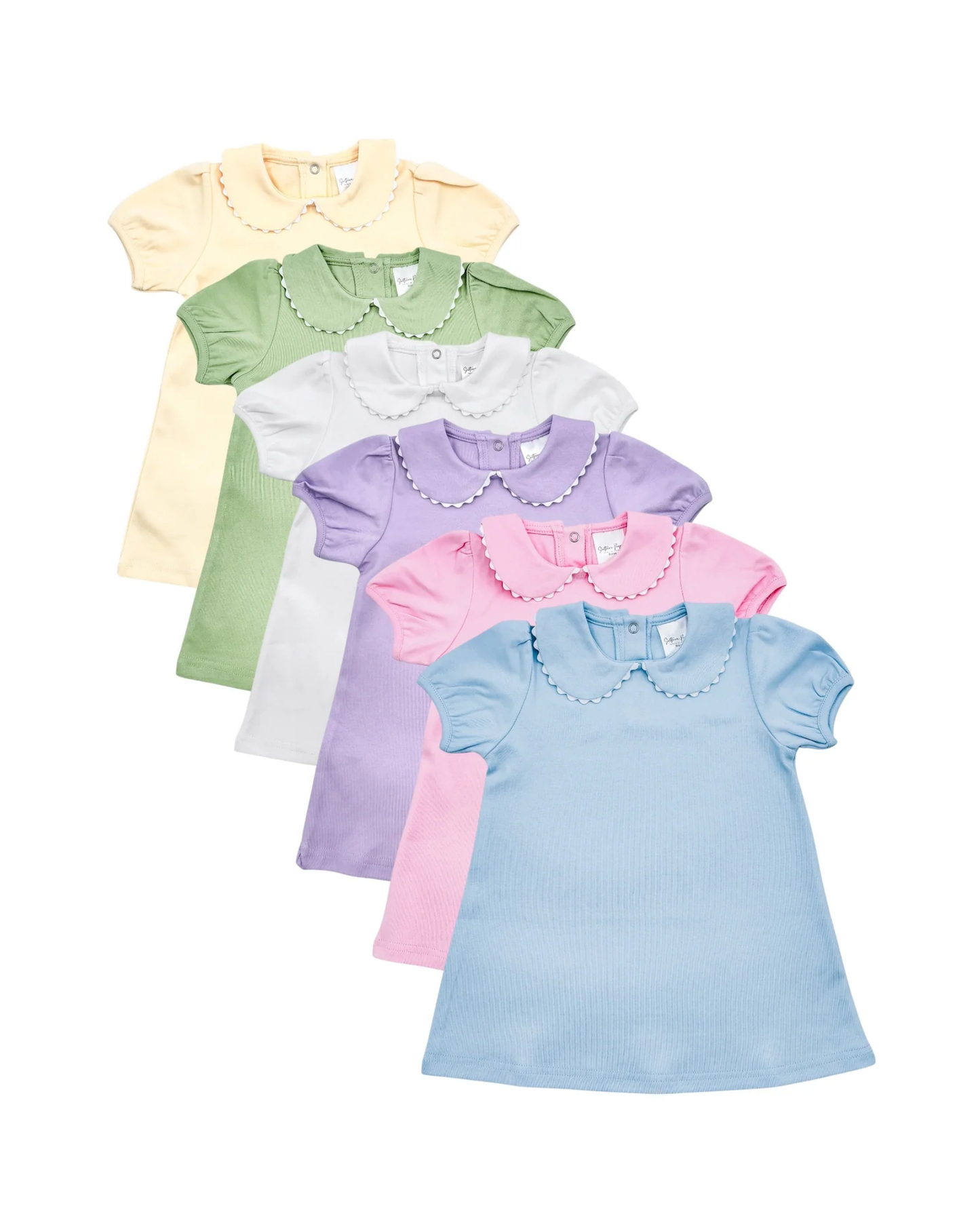 Scalloped Collar Easter Dress