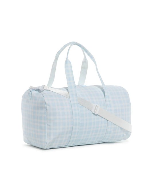 TRVL Weekender Duffel Bag - Pimlico Plaid Blue