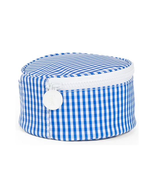 TRVL Roundup Jewel Case - Gingham Royal