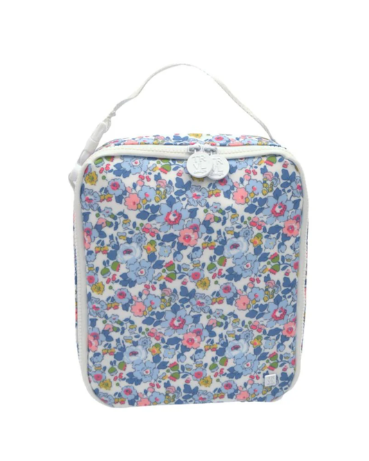 TRVL Insulated Lunch Bag in Bridgehampton Floral - Floral kids insulated lunch bag by TRVL Design