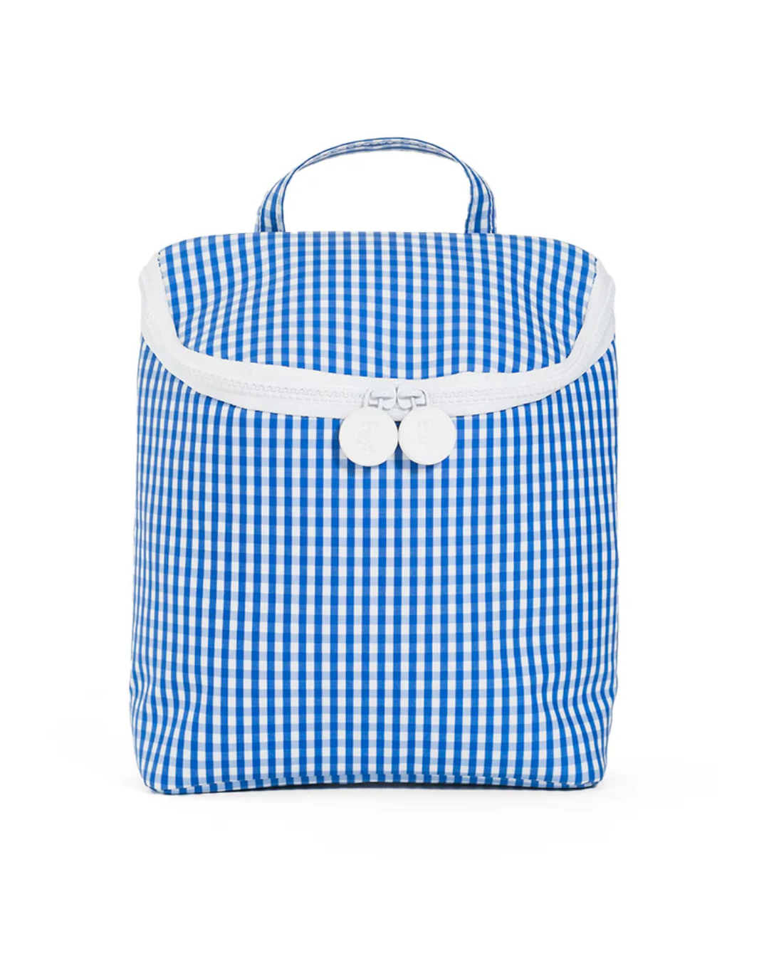 TRVL Take Away Insulated Lunch Bag - Gingham Royal