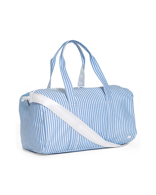 TRVL Weekender Duffel Bag - Pimlico Stripe Chambray