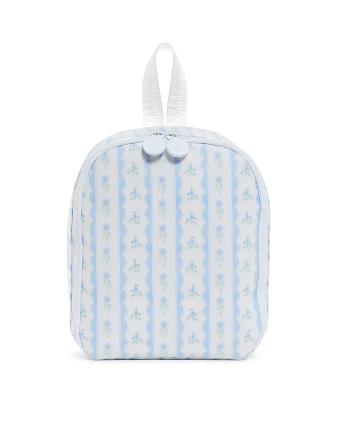 TRVL Bring It Lunch Bag - Ribbon Floral Blue