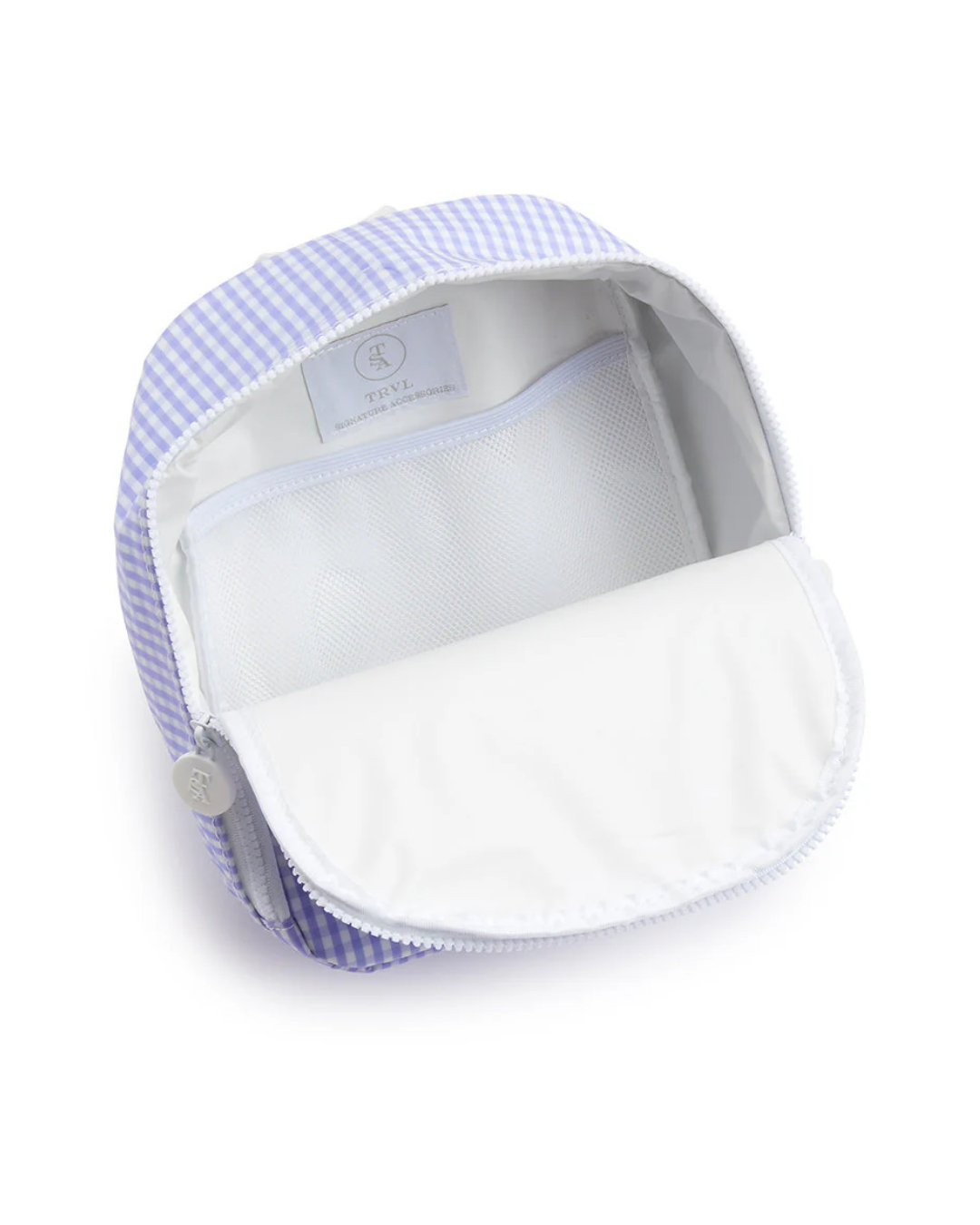 TRVL Bring It Lunch Bag - Gingham Lilac