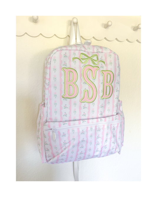 TRVL Backpacker - Ribbon Floral Pink