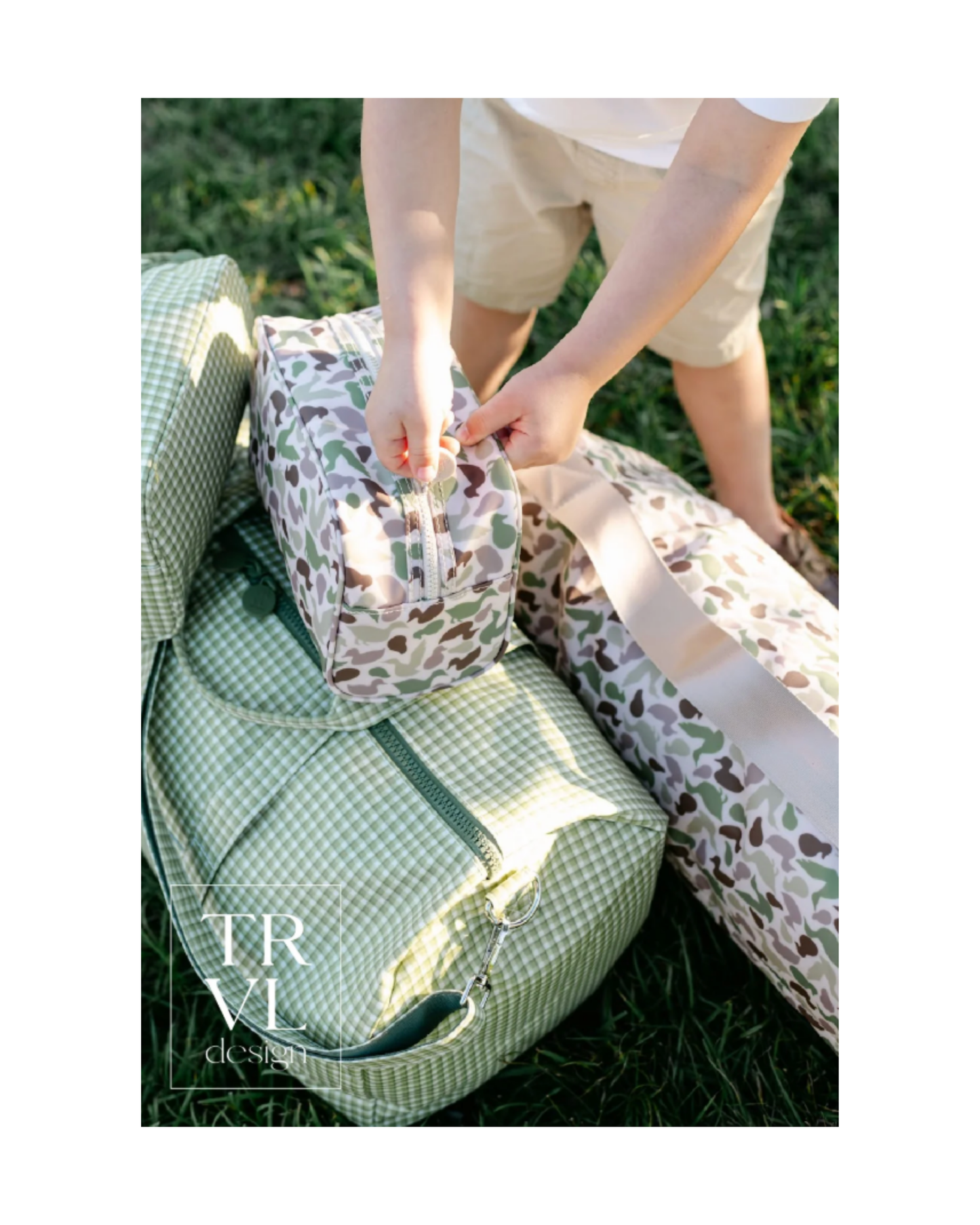 TRVL Stowaway Toiletry Bag - Decoy Camo