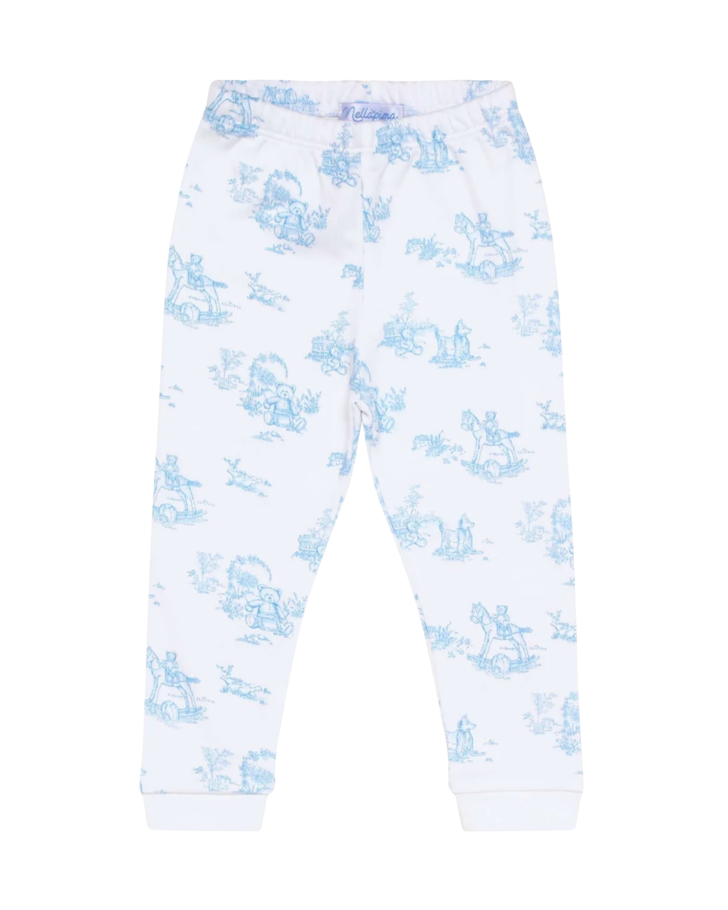 Nellapima Blue Toile Baby Pajamas