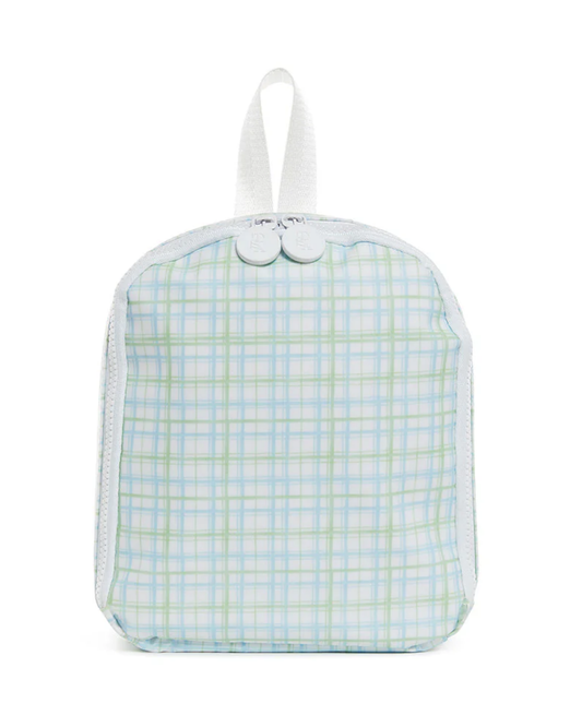 TRVL Bring It Lunch Bag - Classic Plaid Green